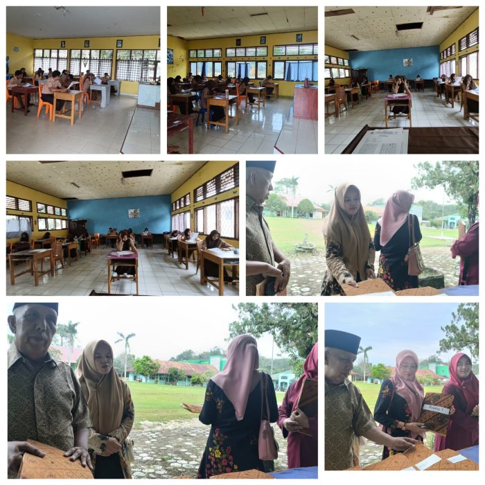 Pengawas Asesmen Madrasah dan Siswa Semakin Sinergi di Hari ke-4 di MAN 1 Sarolangun