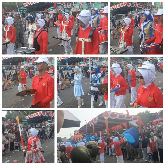 Peserta Drambend MAN 1 Sarolangun Tampil Semangat Dalam Karnaval HUT Ke- 81 RI Peserta Drambend MAN 1 Sarolangun Tampil Semangat Dalam Karnaval HUT Ke- 81 RI