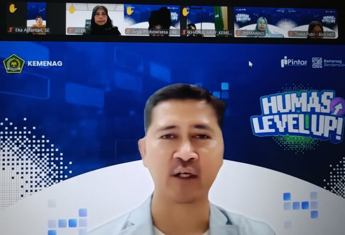 Humas MAN 1 Sarolangun Ikuti Pelatihan Komunikasi Digital