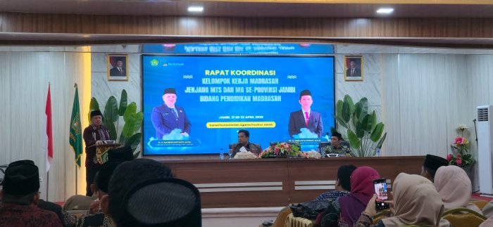 Kepala MAN 1 Sarolangun Hadiri Rakor KKM se-Propinsi Jambi