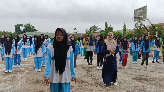 MAN 1 Sarolangun, Laksanakan Senam Rutin Untuk Kebugaran Tubuh