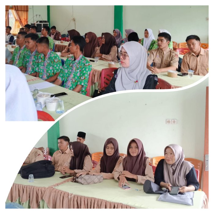 Siswa MAN 1 Sarolangun Siap mengabdi, Ikut sosialisasi Wawasan Kebangsaan dan Paskibraka 2026