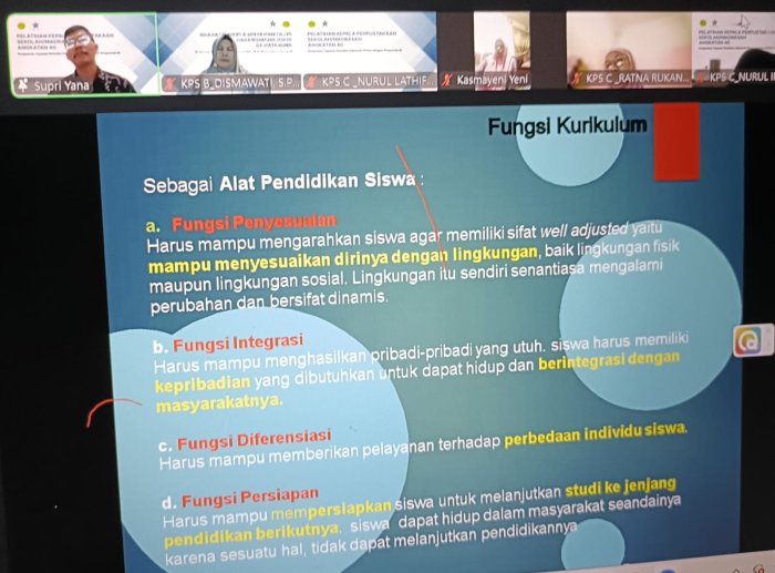 Hari Keempat Diklat Kepala Perpustakaan Bahas Wawasan Pendidikan
