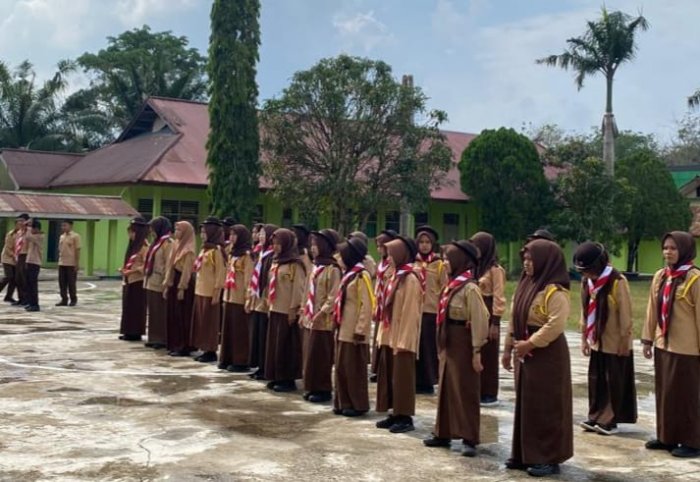 MAN 1 Sarolangun Siapkan Pembukaan Latihan Pramuka Baru