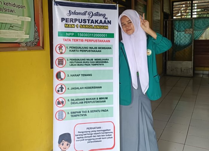 Perpustakaan MAN 1 Sarolangun Siapkan Koleksi Baru Sambut Siswa