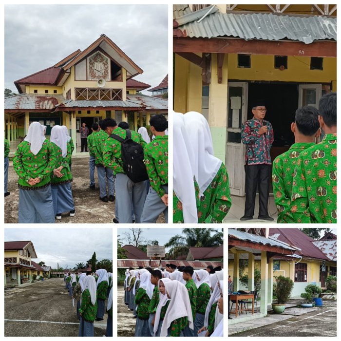MAN 1 Sarolangun Tekankan Disiplin Lewat Apel Pagi