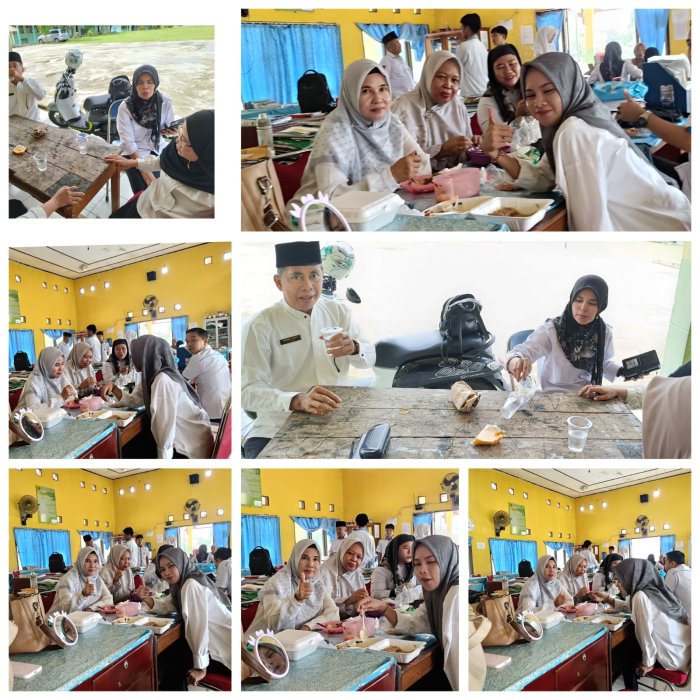 Guru MAN 1 Sarolangun Jalin Keakraban Lewat Makan Bersama