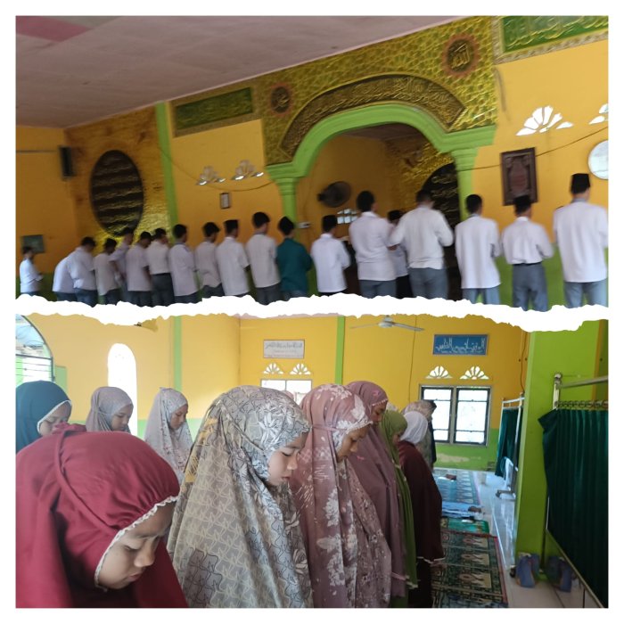 MAN 1 Sarolangun Perkuat Karakter Religius Lewat Sholat Dzuhur