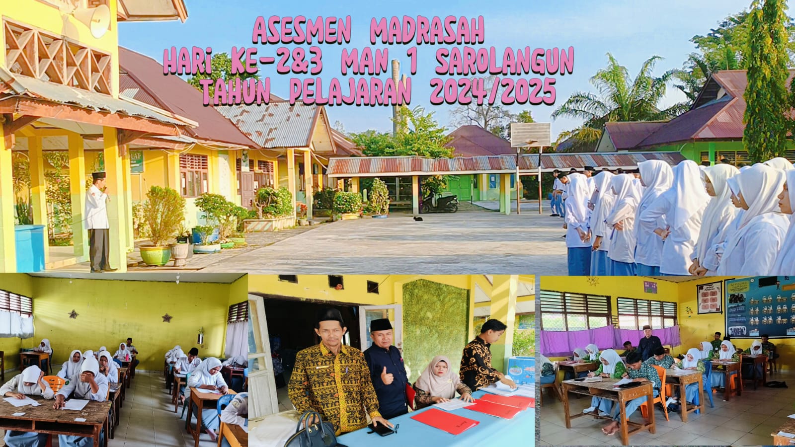 Pelaksanaan Ujian Semester Genap 2024/2025 Hari kedua dan ketiga Diawali Apel Pagi dan Berjalan Kondusif Pelaksanaan Ujian Semester Genap 2024/2025 Hari kedua dan ketiga Diawali Apel Pagi dan Berjalan Kondusif