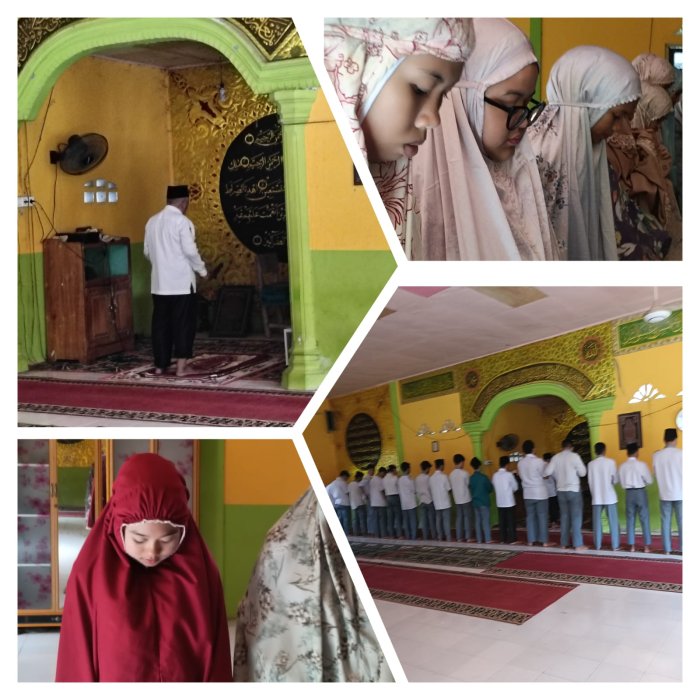 Guru Senior MAN 1 Sarolangun Teladani Sholat Dzuhur Berjamaah