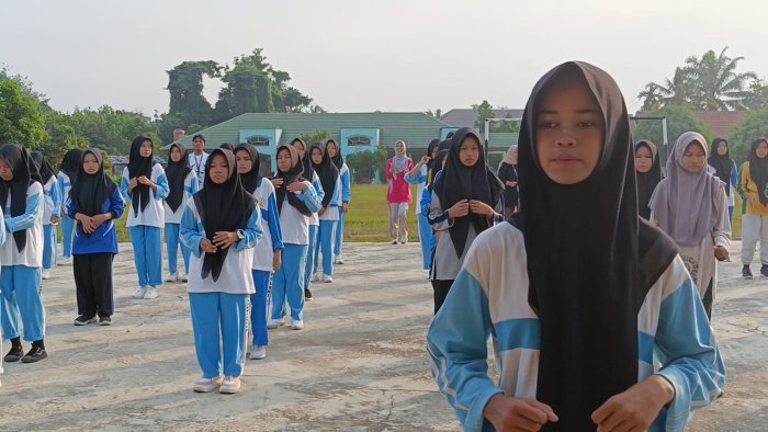 Semangat Pagi MAN 1 Sarolangun Gelar Senam Pagi Bersama
