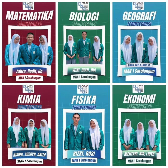 Peserta OMI MAN 1 Sarolangun Siap Berlaga di Kabupaten Peserta OMI MAN 1 Sarolangun Siap Berlaga di Kabupaten