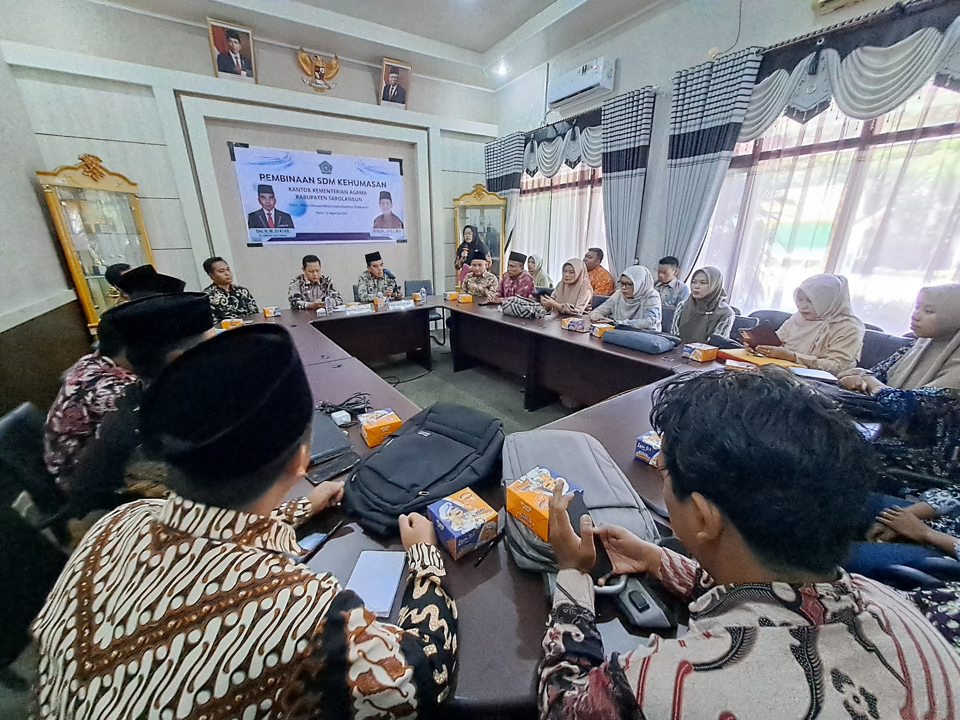 Humas MAN 1 Sarolangun Ikut Pembinaan SDM Kehumasan 