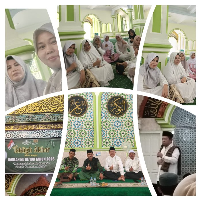 Siswa dan Guru MAN 1 Sarolangun Hadiri Tablig Akbar di Masjid Al-Falah