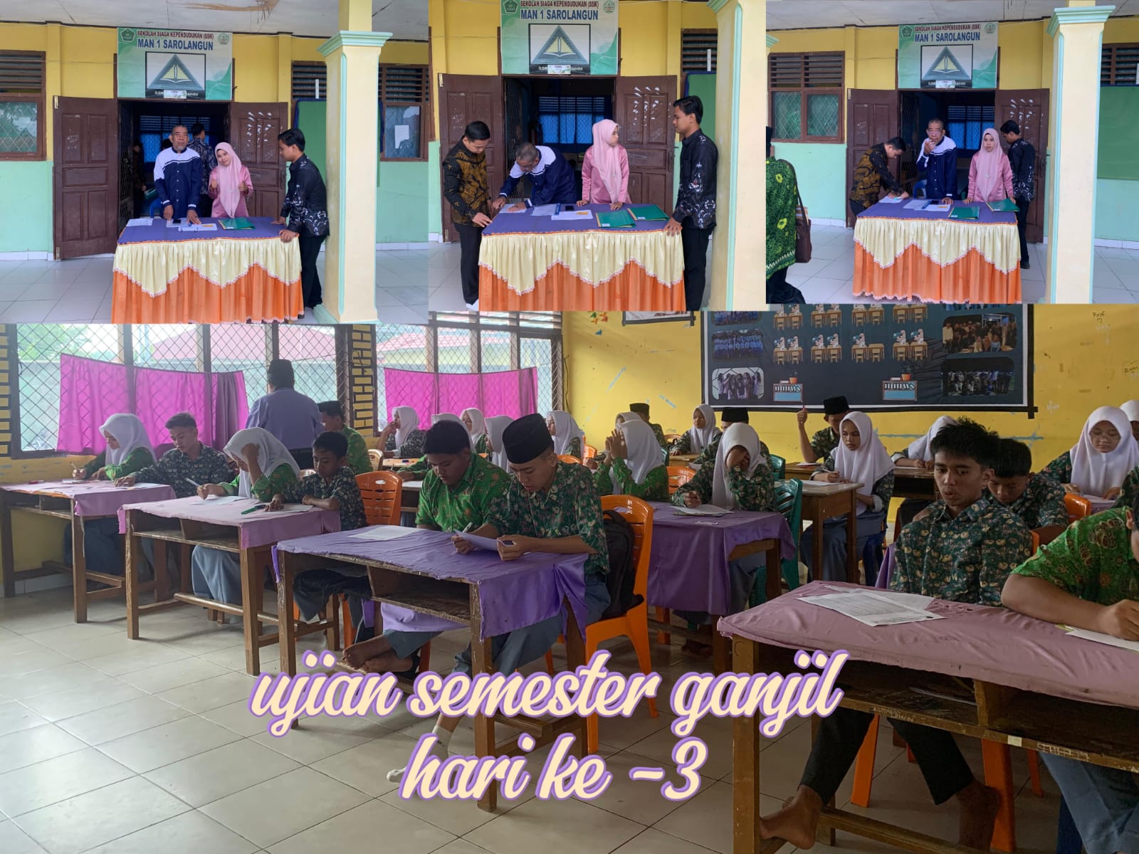 Pelaksanaan Ujian Semester Ganjil di MAN 1 Sarolangun Tetap Berjalan Lancar di Hari ketiga Pelaksanaan Ujian Semester Ganjil di MAN 1 Sarolangun Tetap Berjalan Lancar di Hari ketiga
