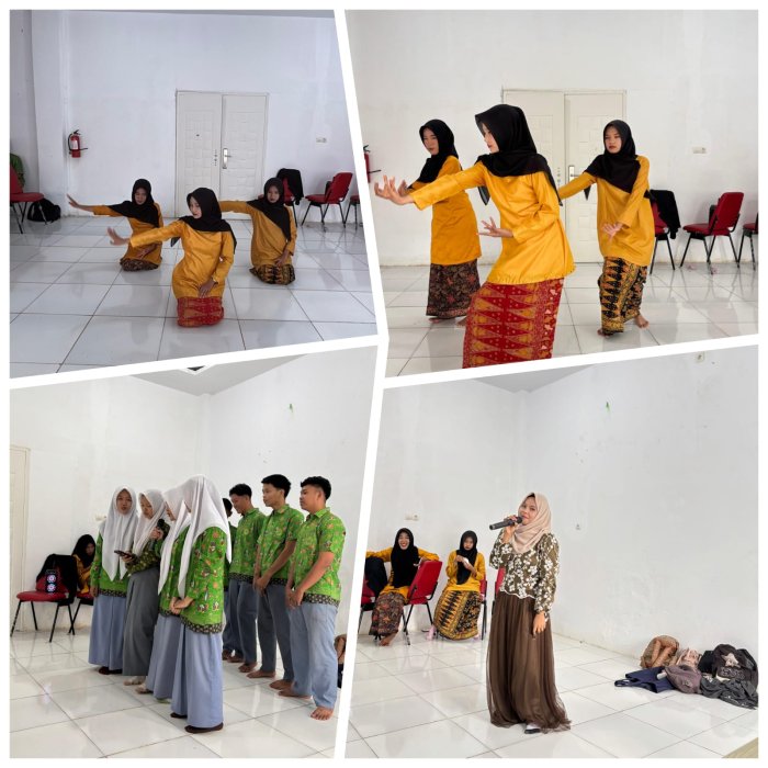 Siswa MAN 1 Sarolangun Ikuti Asesmen Praktik Seni Budaya