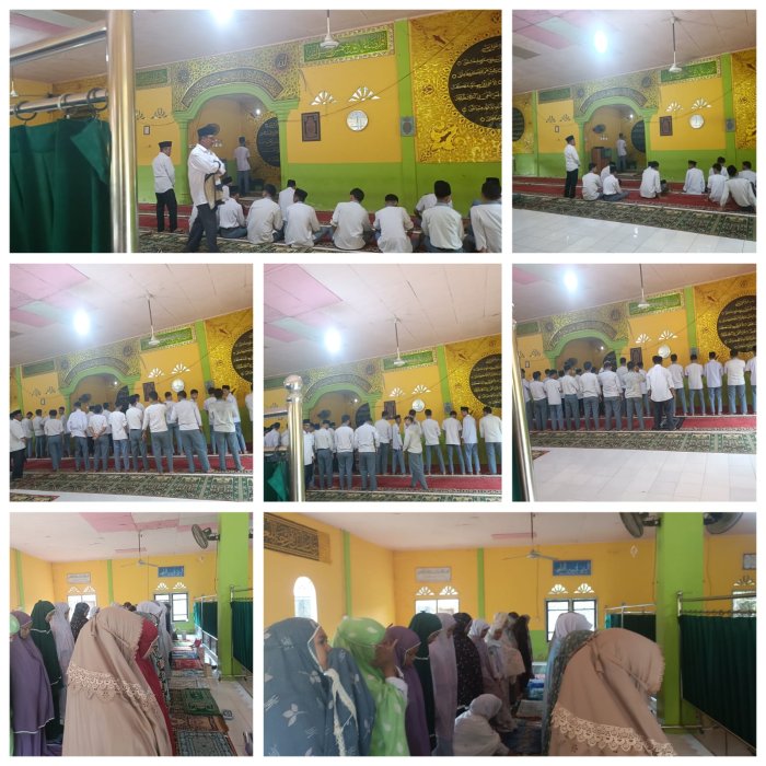 MAN 1 Sarolangun Perkuat karakter Religius Melalui Sholat Dzuhur Berjamaah
