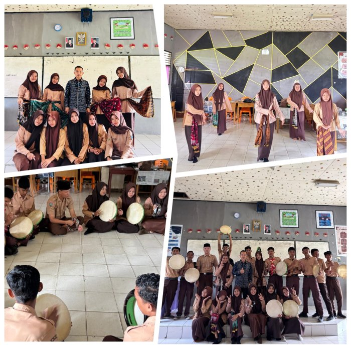Siswa MAN 1 Sarolangun Jalani Asesmen Praktek Seni Budaya Hari ketiga