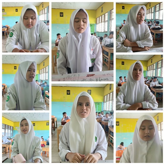 Tingkatkan Kualitas Imtaq,Siswa MAN 1 Sarolangun Rutin Hapalan Surah Pendek Sebelum KBM