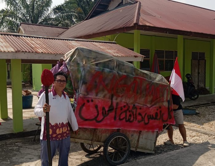 MAN 1 Sarolangun Siapkan Karnaval HUT RI ke-81