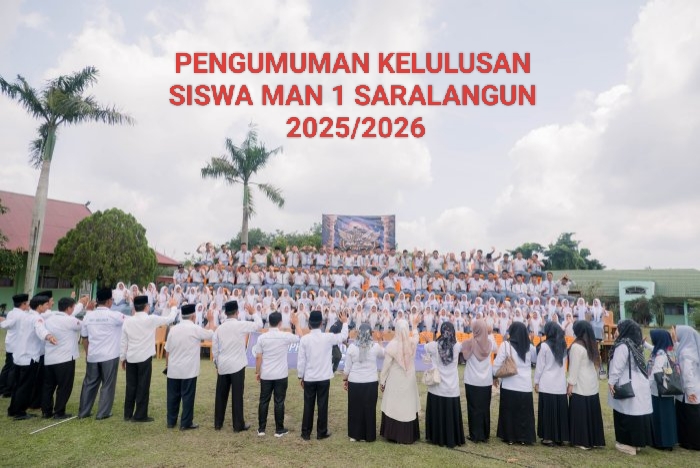 MAN 1 Sarolangun Umumkan Kelulusan Siswa Kelas XII