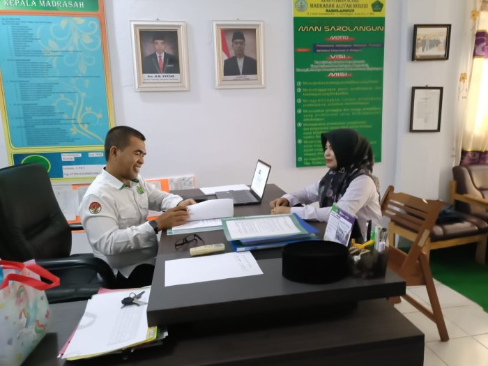 Supervisi Adm Guru Mansa, Guru Di Minta Membawa Perangkat Ke Ruang Kamad