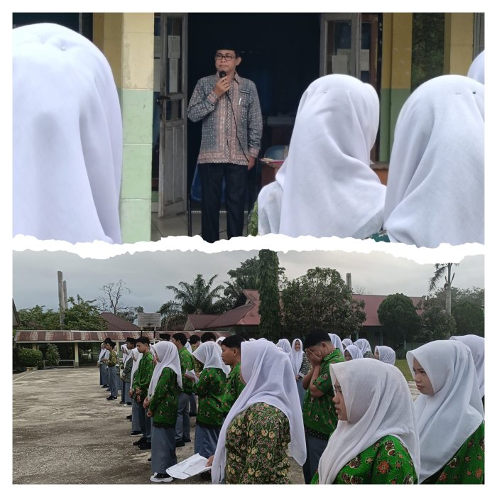 MAN 1 Sarolangun Tekankan Disiplin Lewat Sholawat Pagi