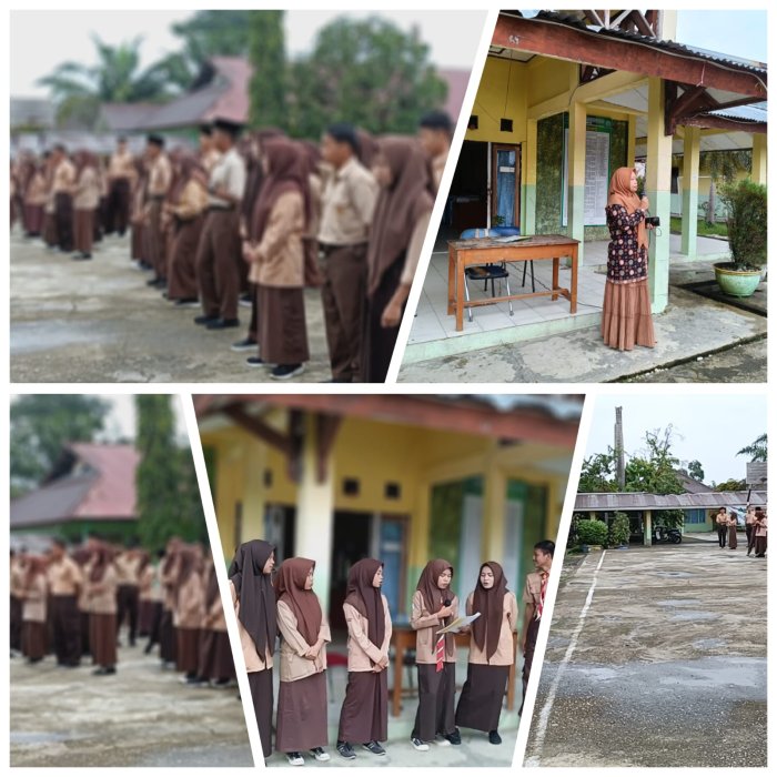 Gema Solawat Warnai Apel Pagi MAN 1 Sarolangun