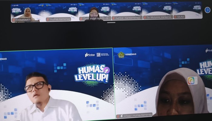 MAN 1 Sarolangun Pertajam Strategi Komunikasi Lewat Zoom Humas Level-Up: Cerdas Kelola Isu